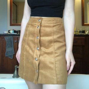 Button up skirt